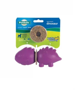 Busy Buddy Dinosaur Treat Dispenser Tough Dog Chew Toy