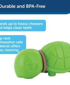 Busy Buddy Turtle Treat Dispenser Tough Dog Chew Toy -PetSafe Store 105220 PT4. SY630 V1602322564