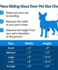 PetSafe Sliding 81-in Glass Pet Door 9 PetSafe Sliding 81-in Glass Pet Door -PetSafe Store 106592 PT2. SY630 V1657655127