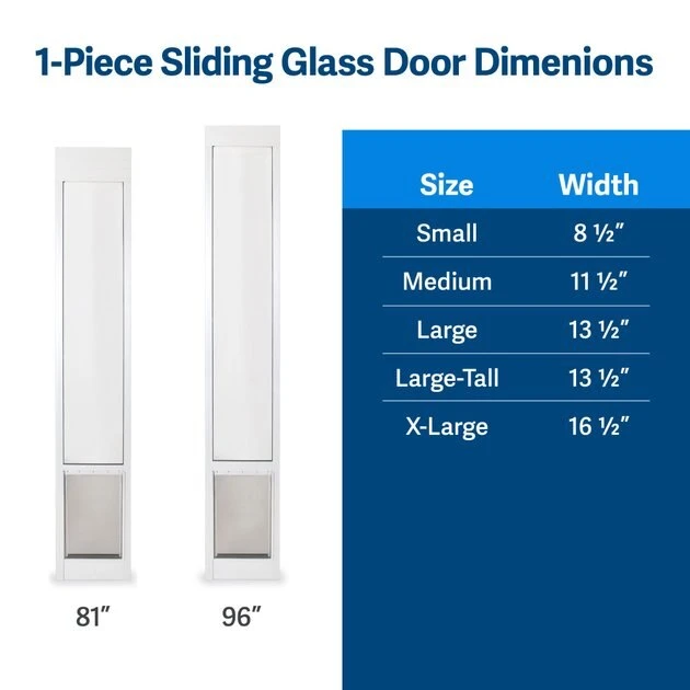 PetSafe Sliding 81-in Glass Pet Door 6 PetSafe Sliding 81-in Glass Pet Door - Image 6