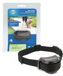 PetSafe Stay & Play Wireless Fence with Replaceable Battery Collar