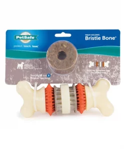Busy Buddy Bristle Bone Treat Dispenser Tough Dog Chew Toy