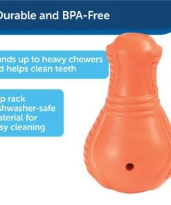 PetSafe Sportsmen Squeak-N-Treat Booya Tough Dog Chew Toy -PetSafe Store 121354 PT6. SY630 V1599756680