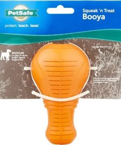 PetSafe Sportsmen Squeak-N-Treat Booya Tough Dog Chew Toy -PetSafe Store 121354 PT7. SY630 V1545248217