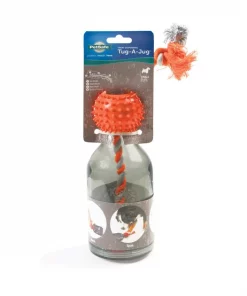 PetSafe Sportsmen Tug A Jug Treat Dispensing Tough Dog Chew Toy