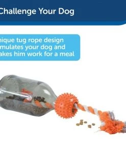 PetSafe Sportsmen Tug A Jug Treat Dispensing Tough Dog Chew Toy -PetSafe Store 121362 PT5. SY630 V1599756954
