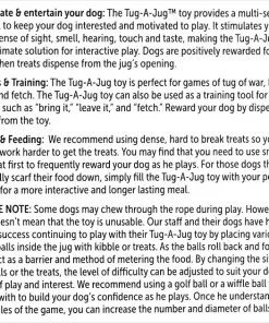 PetSafe Sportsmen Tug A Jug Treat Dispensing Tough Dog Chew Toy -PetSafe Store 121362 PT8. SY630 V1531557756