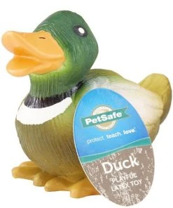 PetSafe Sportsmen Latex Meeze Duck Squeaky Dog Toy -PetSafe Store 121365 PT5. SY630 V1545248243