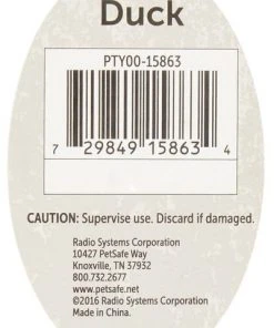PetSafe Sportsmen Latex Meeze Duck Squeaky Dog Toy -PetSafe Store 121365 PT6. SY630 V1545248249