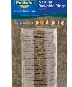 PetSafe Sportsmen Rawhide Rings Dog Treats