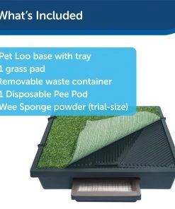 PetSafe Pet Loo Portable Indoor & Outdoor Dog Potty -PetSafe Store 140648 PT2. SY630 V1619794348
