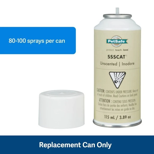 PetSafe SSSCAT Deterrent Dog & Cat Spray Replacement Can 2 PetSafe SSSCAT Deterrent Dog & Cat Spray Replacement Can - Image 2
