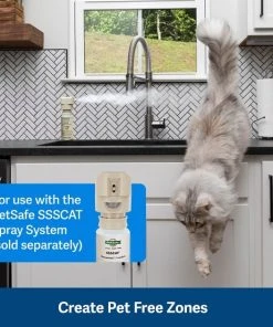 PetSafe SSSCAT Deterrent Dog & Cat Spray Replacement Can 9 PetSafe SSSCAT Deterrent Dog & Cat Spray Replacement Can -PetSafe Store 140657 PT2. SY630 V1645491496
