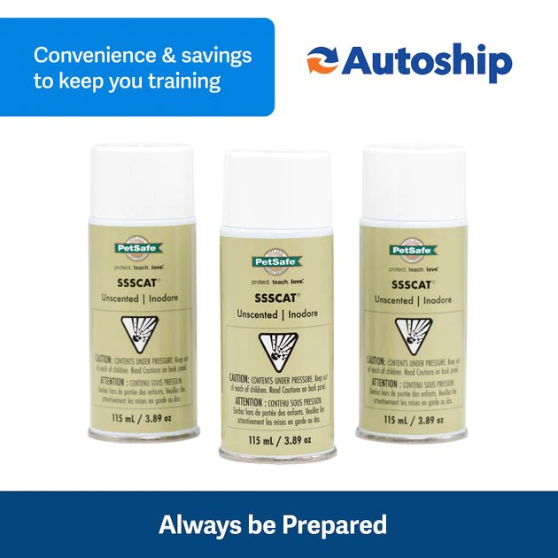PetSafe SSSCAT Deterrent Dog & Cat Spray Replacement Can 5 PetSafe SSSCAT Deterrent Dog & Cat Spray Replacement Can - Image 5