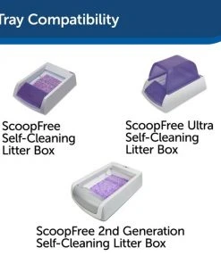 PetSafe ScoopFree Lavender Scented Non-Clumping Crystal Cat Litter -PetSafe Store 141522 PT6. SY630 V1616424119