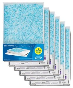 ScoopFree Premium Unscented Non-Clumping Crystal Cat Litter