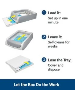 ScoopFree Premium Unscented Non-Clumping Crystal Cat Litter -PetSafe Store 141523 PT3. SY630 V1648065150