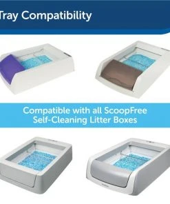 ScoopFree Premium Unscented Non-Clumping Crystal Cat Litter -PetSafe Store 141523 PT6. SY630 V1616424415