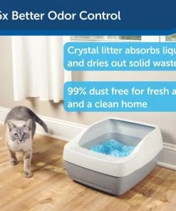 ScoopFree Sensitive Unscented Non-Clumping Crystal Cat Litter 7 ScoopFree Sensitive Unscented Non-Clumping Crystal Cat Litter -PetSafe Store 141531 PT2. SY630 V1616681795