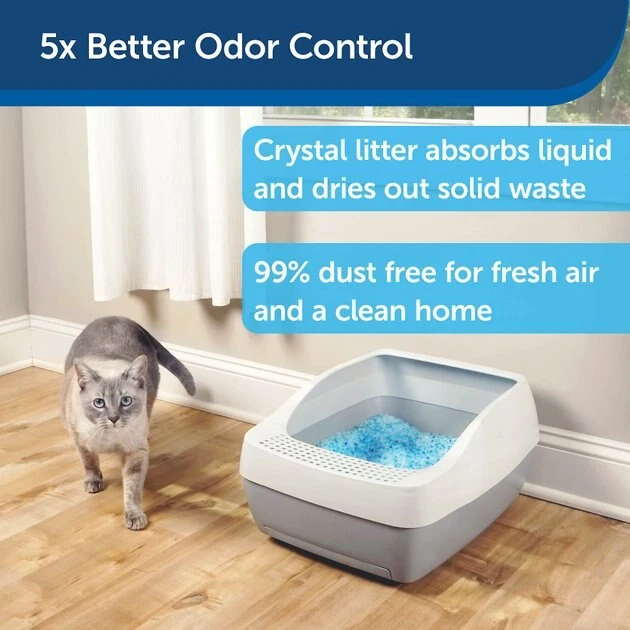 ScoopFree Sensitive Unscented Non-Clumping Crystal Cat Litter 3 ScoopFree Sensitive Unscented Non-Clumping Crystal Cat Litter - Image 3