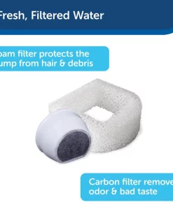 Drinkwell Seascape Ceramic Dog & Cat Fountain -PetSafe Store 147502 PT2. SY630 V1590606178