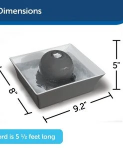 Drinkwell Seascape Ceramic Dog & Cat Fountain -PetSafe Store 147502 PT5. SY630 V1590606112