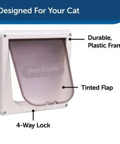 PetSafe 4-Way Locking Pet Door, Up to 15-lbs -PetSafe Store 154662 PT2. SY630 V1628119917