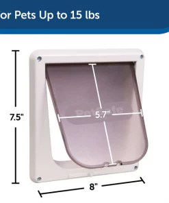 PetSafe 4-Way Locking Pet Door, Up to 15-lbs -PetSafe Store 154662 PT5. SY630 V1628119696
