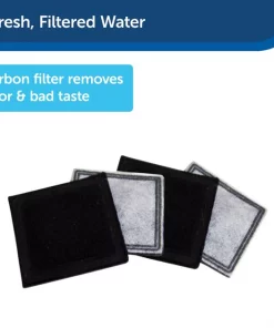 PetSafe Current Pet Fountain Replacement Carbon Filter -PetSafe Store 156524 PT2. SY630 V1626449782