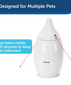 PetSafe Zoom Rotating Laser Cat Toy -PetSafe Store 159067 PT7. SY630 V1599827475
