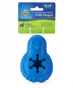 PetSafe Chilly Penguin Freezable Treat Holding Dog Toy