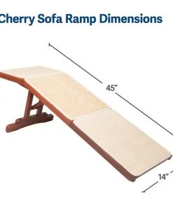 PetSafe CozyUp Foldable Wooden Cat & Dog Ramp -PetSafe Store 159078 PT5. SY630 V1646091995