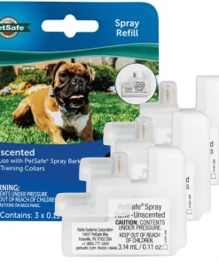 PetSafe Unscented Replacement Spray Cartridges for Spray Dog Bark & Training Collar