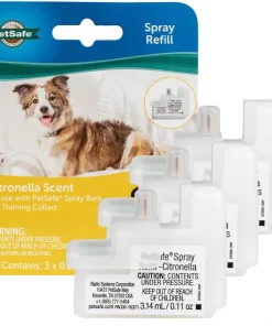 PetSafe Citronella Replacement Spray Cartridges for Spray Dog Bark & Training Collar