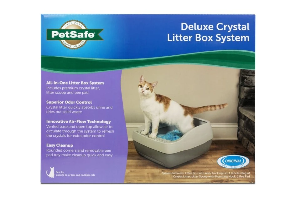 PetSafe Deluxe Crystal Cat Litter Box System 7 PetSafe Deluxe Crystal Cat Litter Box System - Image 7
