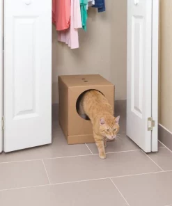 PetSafe Disposable Collapsible Litter Box with ScoopFree Crystal Litter