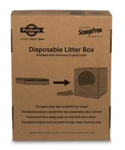 PetSafe Disposable Collapsible Litter Box with ScoopFree Crystal Litter 9 PetSafe Disposable Collapsible Litter Box with ScoopFree Crystal Litter -PetSafe Store 166221 PT8. SY630 V1556575662