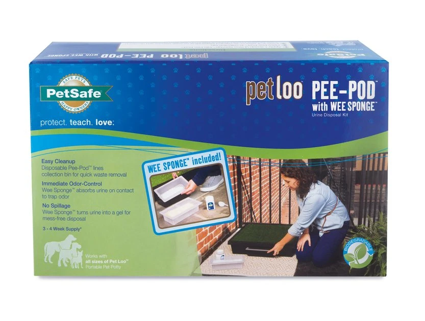 PetSafe Pet Loo Portable Dog Potty Pee Pod & Wee Sponge Disposal Kit, 7 count 2 PetSafe Pet Loo Portable Dog Potty Pee Pod & Wee Sponge Disposal Kit, 7 count - Image 2