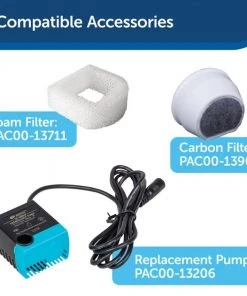 PetSafe Creekside Ceramic Dog & Cat Fountain, 60-oz -PetSafe Store 247077 PT5. SY630 V1596732960