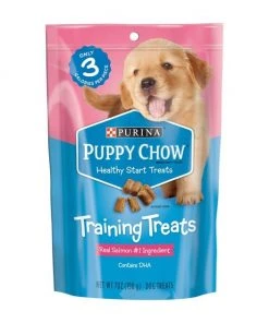 PetSafe||Puppy Chow PetSafe Mini Treat Pouch, Black & Puppy Chow Healthy Start Salmon Flavor Training Dog Treats -PetSafe Store 255837 PT2. SY630 V1604096492