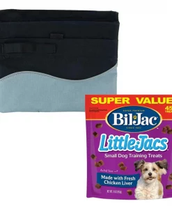 PetSafe||Bil-Jac PetSafe Treat Pouch Sport, Black & Bil-Jac Little-Jacs Small Dog Chicken Liver Training Dog Treats