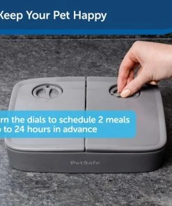 PetSafe Automatic Two-Meal Dog Feeder -PetSafe Store 294778 PT2. SY630 V1621034238