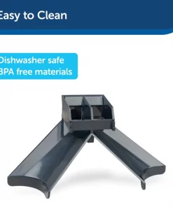 PetSafe Two-Pet Dog & Cat Meal Splitter & Bowl, Navy -PetSafe Store 294781 PT5. SY630 V1621030432