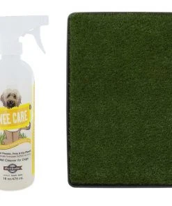 Frisco||PetSafe Frisco Indoor Grass Potty, 30 x 20 in + PetSafe Pet Loo Wee Care Enzyme Cleaner