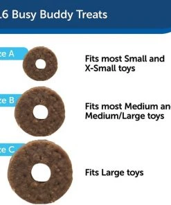 Busy Buddy Natural Rawhide Rings Dog Treats, size C 9 Busy Buddy Natural Rawhide Rings Dog Treats, size C -PetSafe Store 334262 PT3. SY630 V1635382878