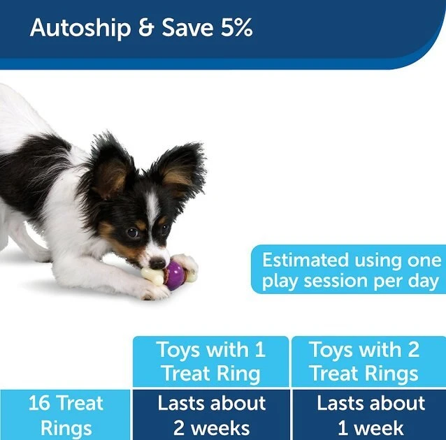 Busy Buddy Natural Rawhide Rings Dog Treats, size C 6 Busy Buddy Natural Rawhide Rings Dog Treats, size C - Image 6