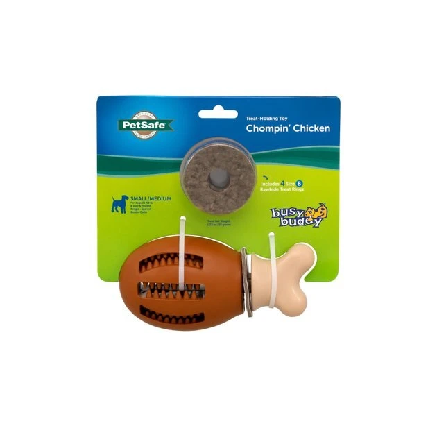 PetSafe Busy Buddy Chompin' Chicken Chew Dog Toy 8 PetSafe Busy Buddy Chompin' Chicken Chew Dog Toy - Image 8
