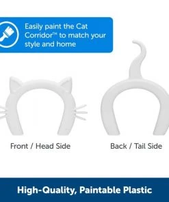 PetSafe Durable Interior Cat Door, Up to 20-lbs, ​​​​​​​White -PetSafe Store 363624 PT4. SY630 V1657657335