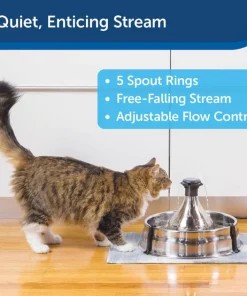 Drinkwell 360 Stainless Steel Pet Fountain -PetSafe Store 63138 PT4. SY630 V1616424693