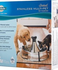 Drinkwell 360 Stainless Steel Pet Fountain -PetSafe Store 63138 PT8. SY630 V1545233224